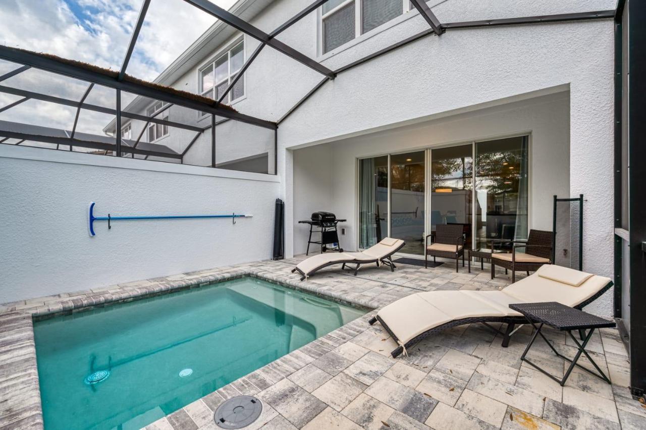 Pleasant Townhome With Private Pool Near Disney Four Corners Екстериор снимка